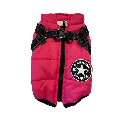 Hundejacke Rosa