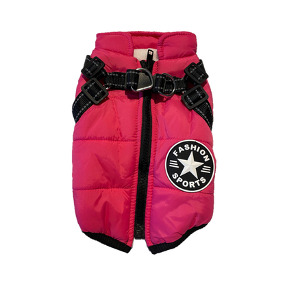 Hundejacke Rosa